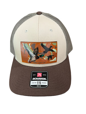 Duck Leather Hat Patch