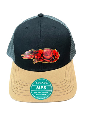 Crawfish Leather Patch Hat