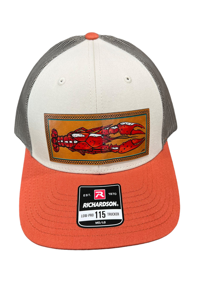 Crawfish Leather Patch Hat