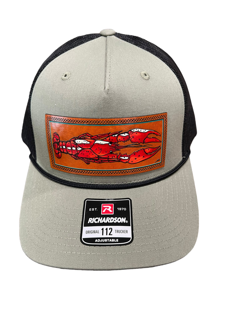 Crawfish Leather Patch Hat