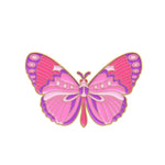 Pink Butterfly Enamel Pin
