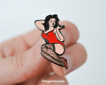 Hard Enamel Pinup Pin