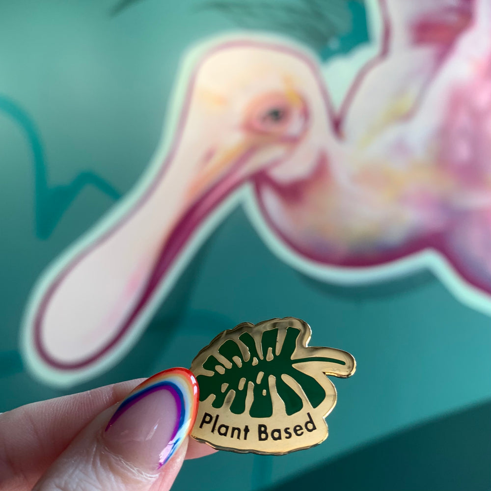 Plant Based Enamel Pin