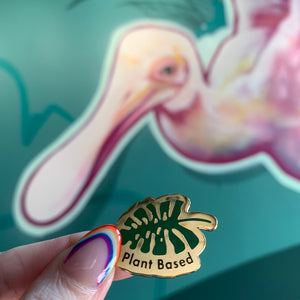 Plant Based Enamel Pin