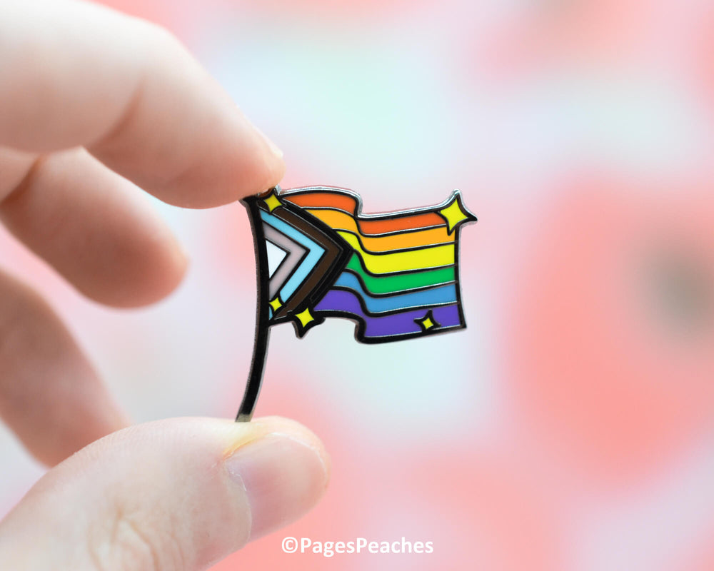 Progress Pride Flag Pin