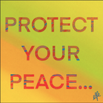 Protect Your Peace Holographic Sticker