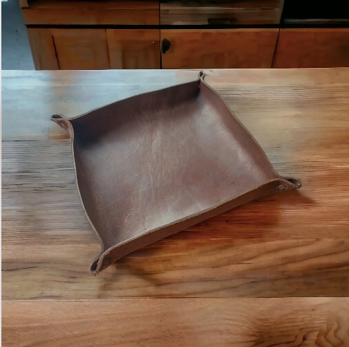 Leather Valet Tray