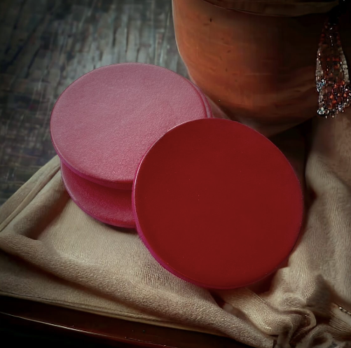 Red Plain Coasters