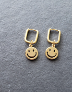 Smile Emoji Mini Hoops