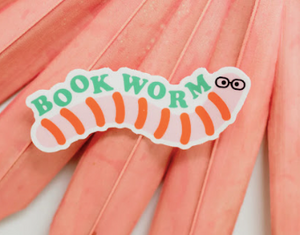 Bookworm Sticker