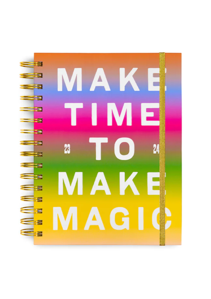 17 Month Medium Planner, Make Time to Make Magic