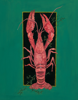 Crawfish Original Painting