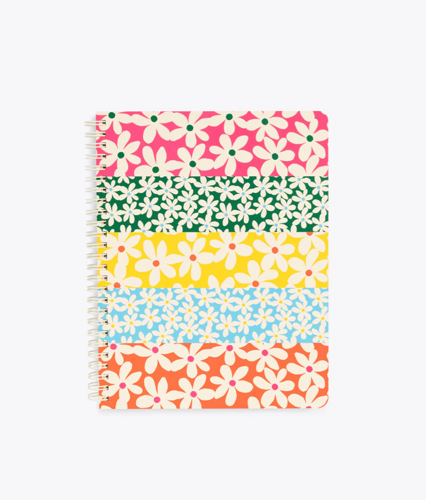 Rough Draft Mini Notebook - Daisies