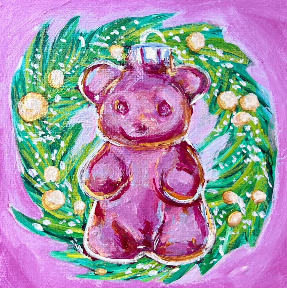 Gummy Bear Ornament Painting