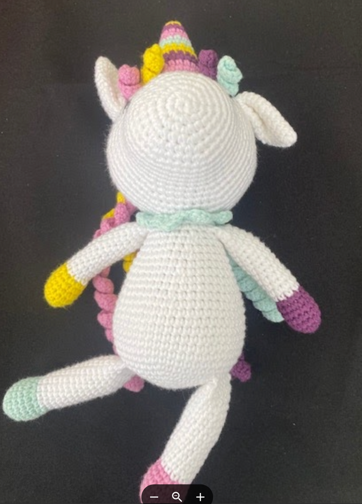 
            
                Load image into Gallery viewer, Unicorn Crochet Toy
            
        
