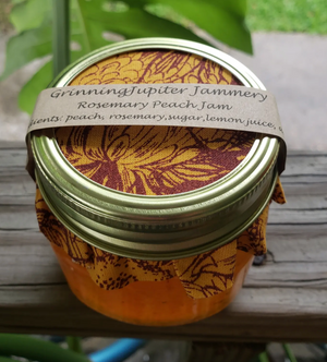 Rosemary Peach Jam 8oz