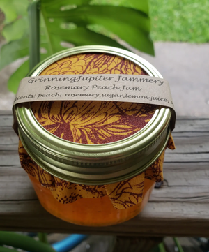 Rosemary Peach Jam 4oz