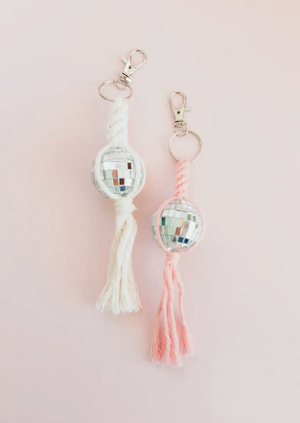 Disco Ball Keychain