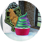 Taiyaki Ice cream canvas