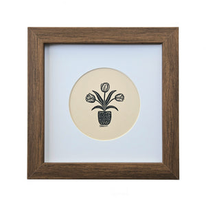 Tiny Tulips - Framed