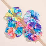 Tie-Dye Hair Scrunchies