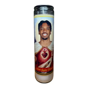 Jayden Daniels Devotional Prayer Saint Candle