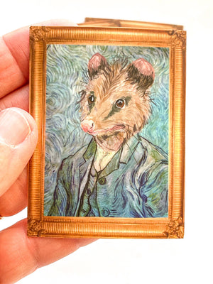 Vincent Van Gogh Self Portrait Possum Sticker