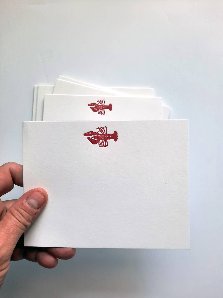 Notecard Set: Crawfish