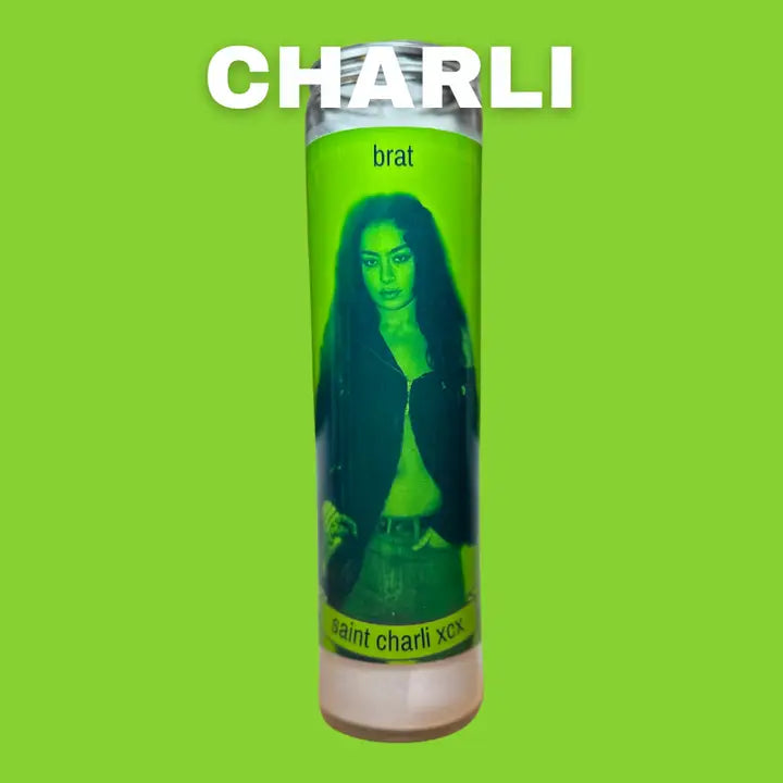 Charli XCX Devotional Prayer Saint Candle