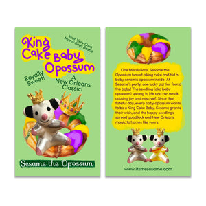 King Cake Baby Opossum