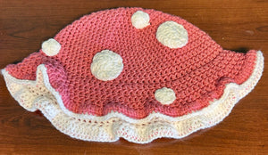 Pink Mushroom Hat