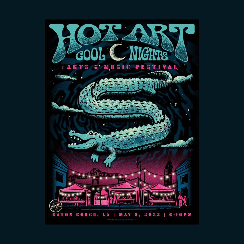 Hot Art Cool Nights 2025 Official Poster