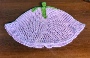 Purple Flower Hat