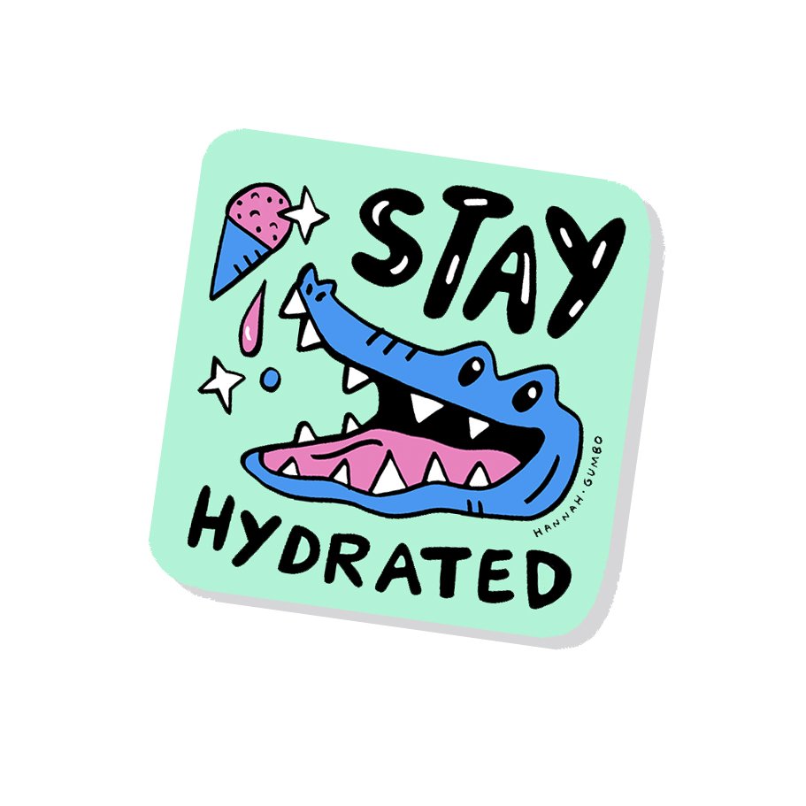 Stay Hydrated Sticker