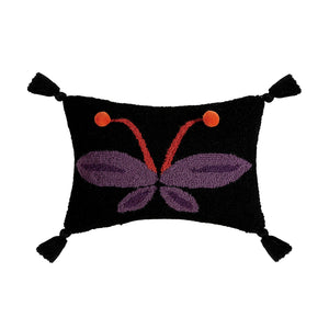 Metamorphosis with Tassels Hook Pillow
