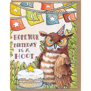 
            
                Load image into Gallery viewer, Hope Your Birthday Is A Hoot Card
            
        