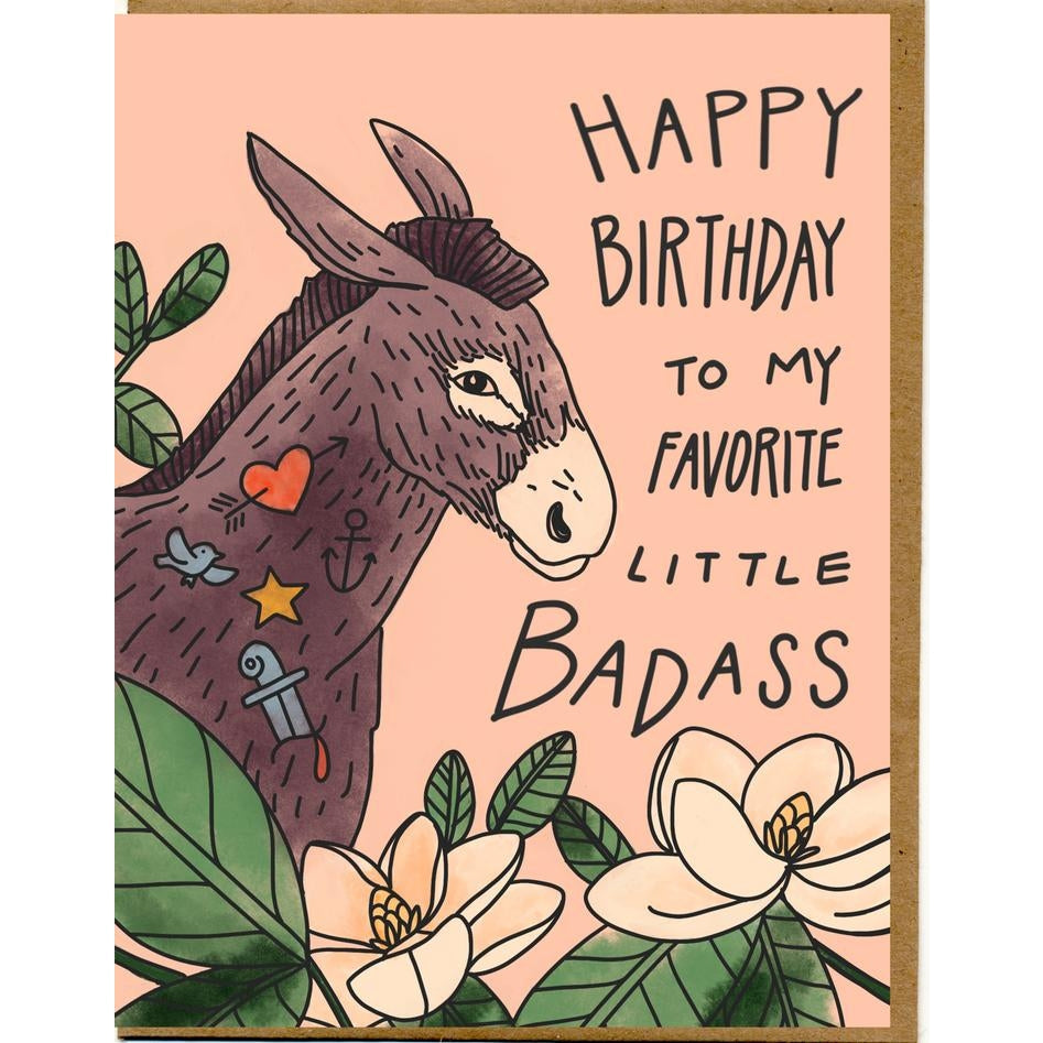 Happy Birthday To My Favorite Little Badass Card