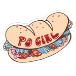 Po Girl Sticker