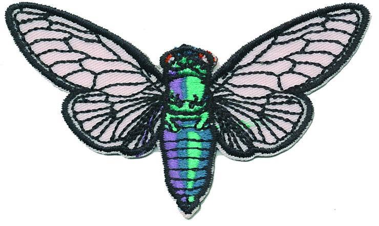 Cicada Iron-On Patch
