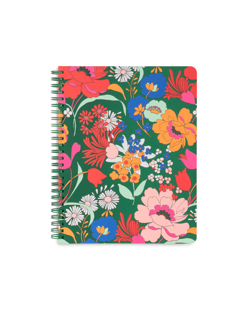 Rough Draft Mini Notebook, Superbloom (Emerald)