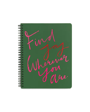 Rough Draft Mini Notebook - Find Joy
