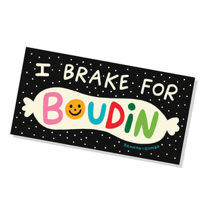 Boudin Bumper Sticker