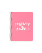Rough Draft Mini Notebook, Positivity Is Powerful