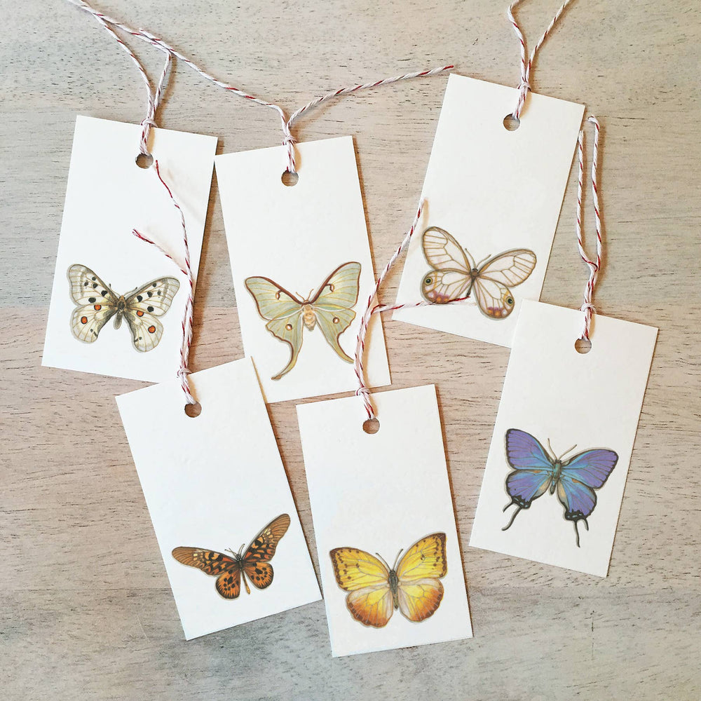 Butterflies & Moths Gift Tags