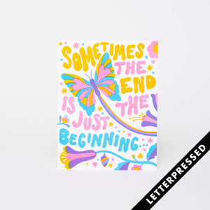 End Is Beginning Card