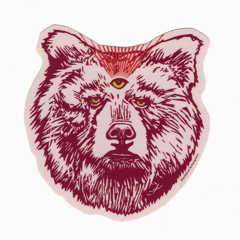Grizzly Bear sticker