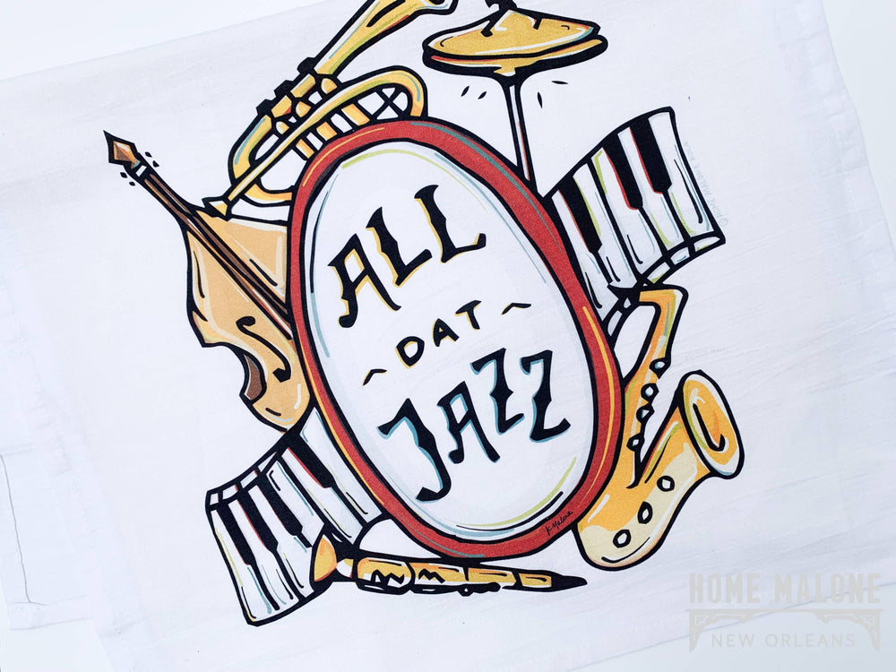 All Dat Jazz Kitchen Towel