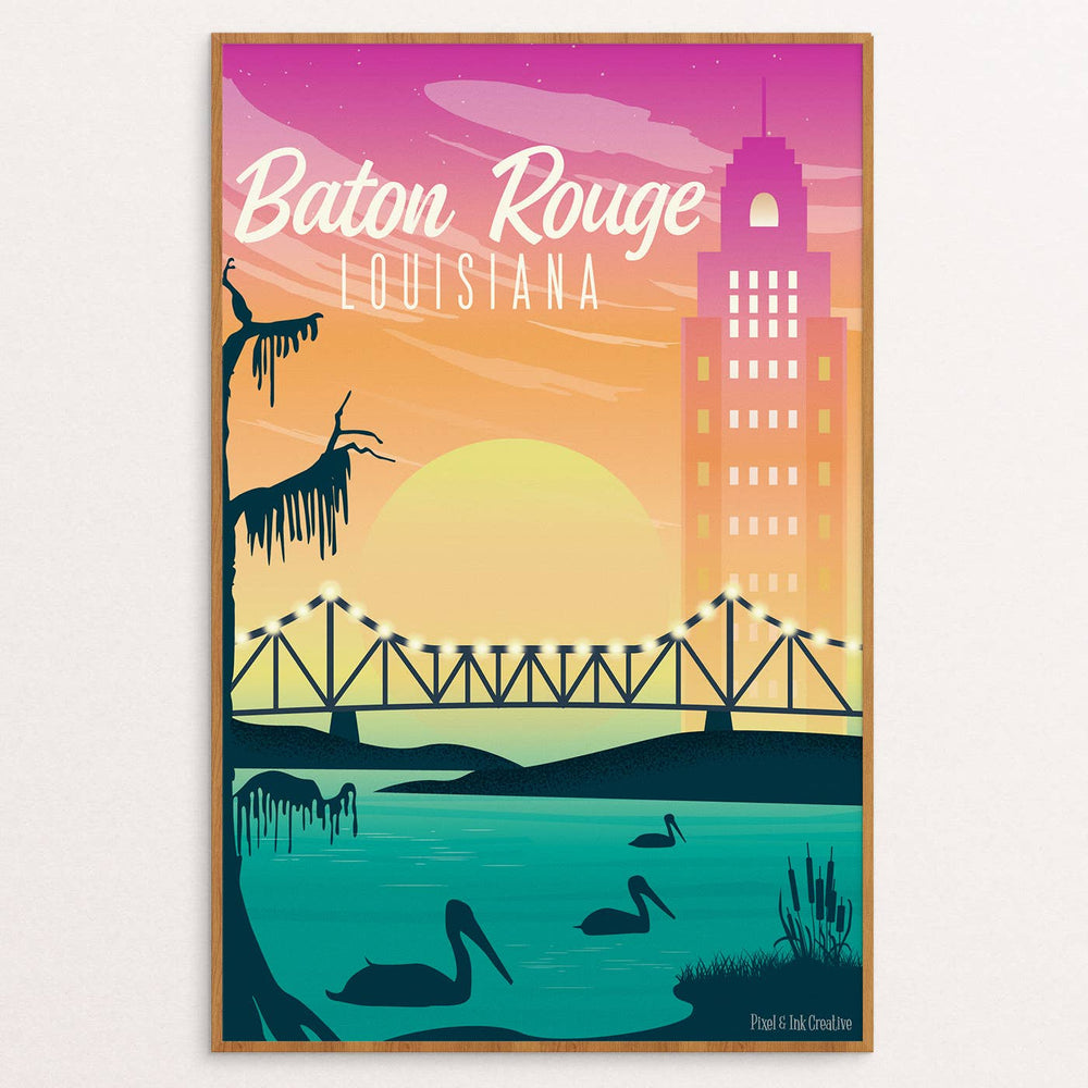 Baton Rouge, Louisiana Poster