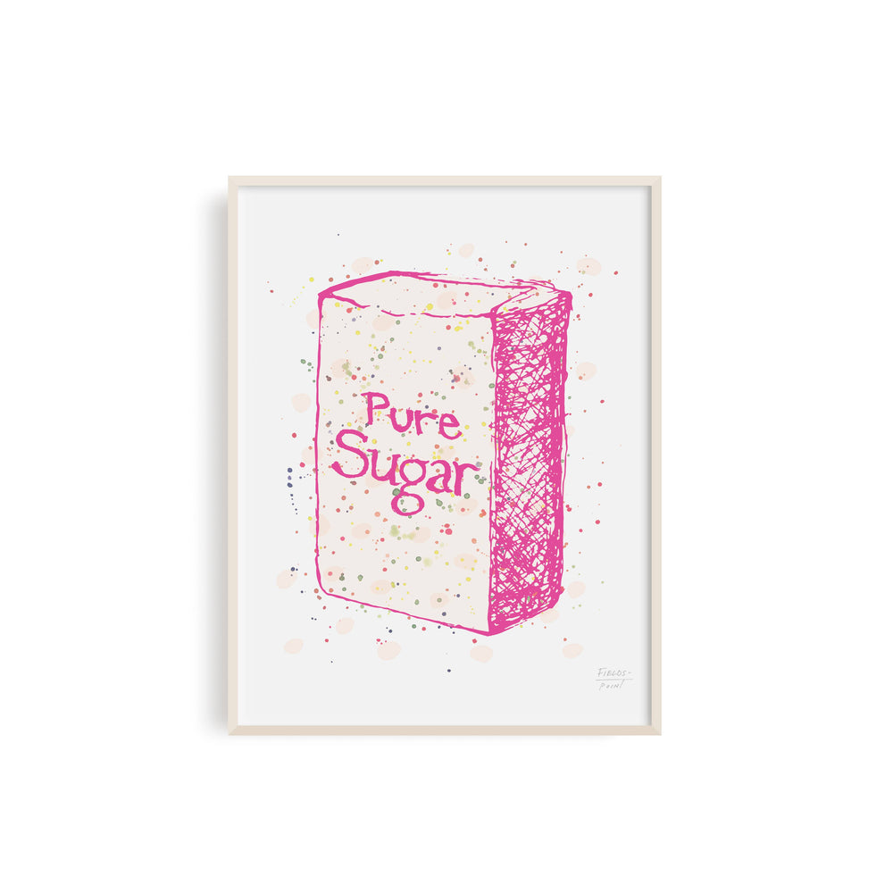 Pure Sugar - Kitchen Art Print