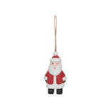 Christmas Vintage Santa Wood Ornament